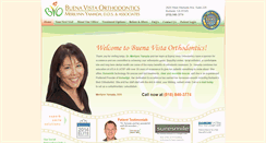 Desktop Screenshot of buenavistaorthodontics.com